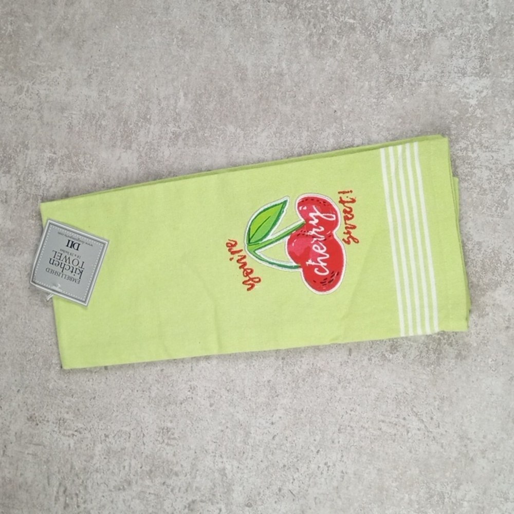 🏠 🍒 DII Cherry Sweet Dishtowel